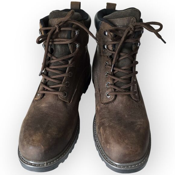 Wolverine MEN'S FLOORHAND WATERPROOF 6" WORK BOOT Brown 12 - Picture 3 of 10